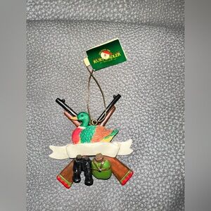 Vintage Kurt Adler Colorful Hunting Ornament